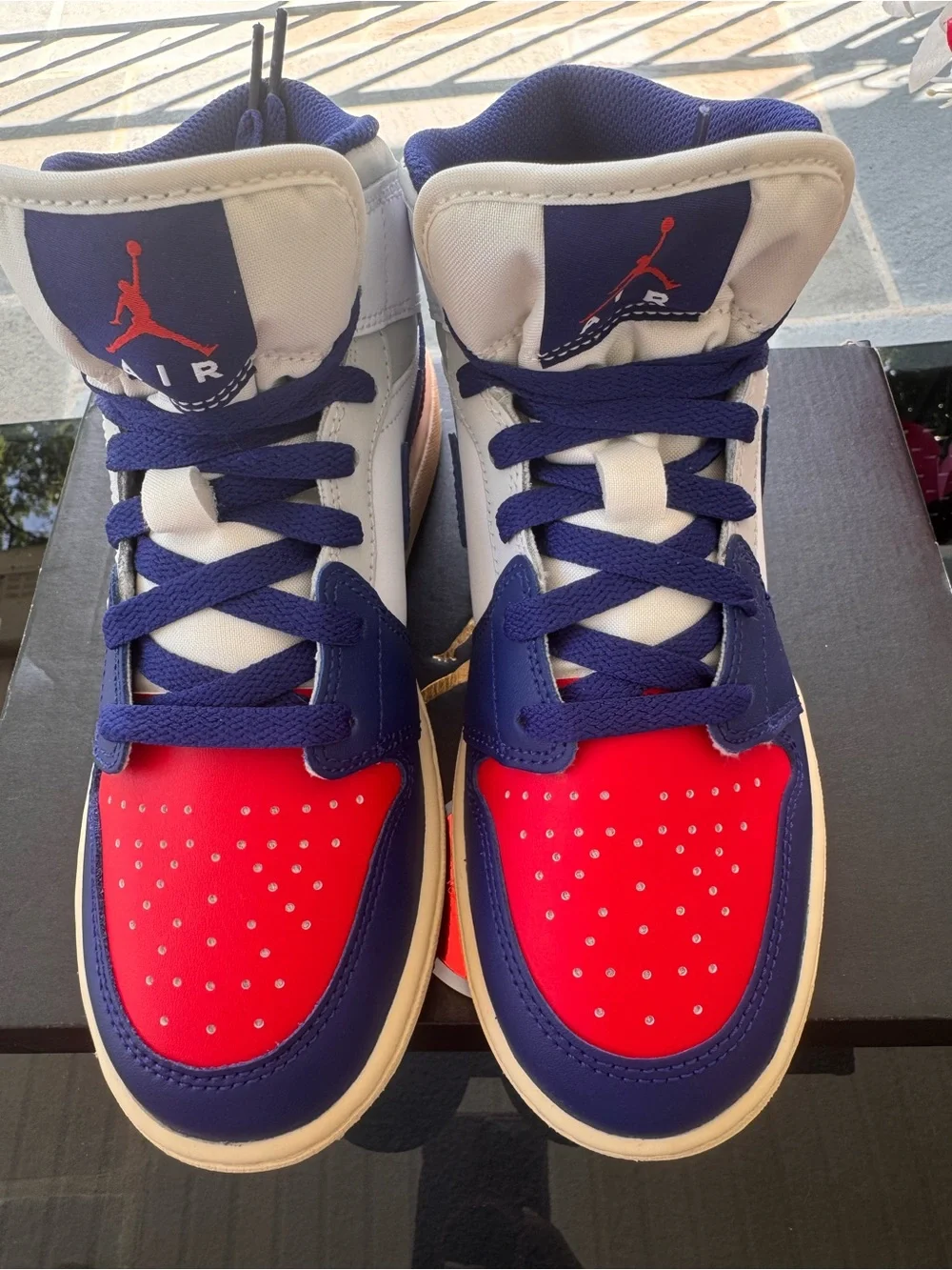 Jordan bold colorblocking